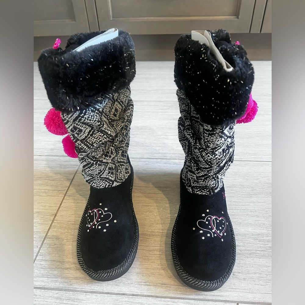 Girls Skechers Twinkle Toes Boots, Size 3, New with Box
